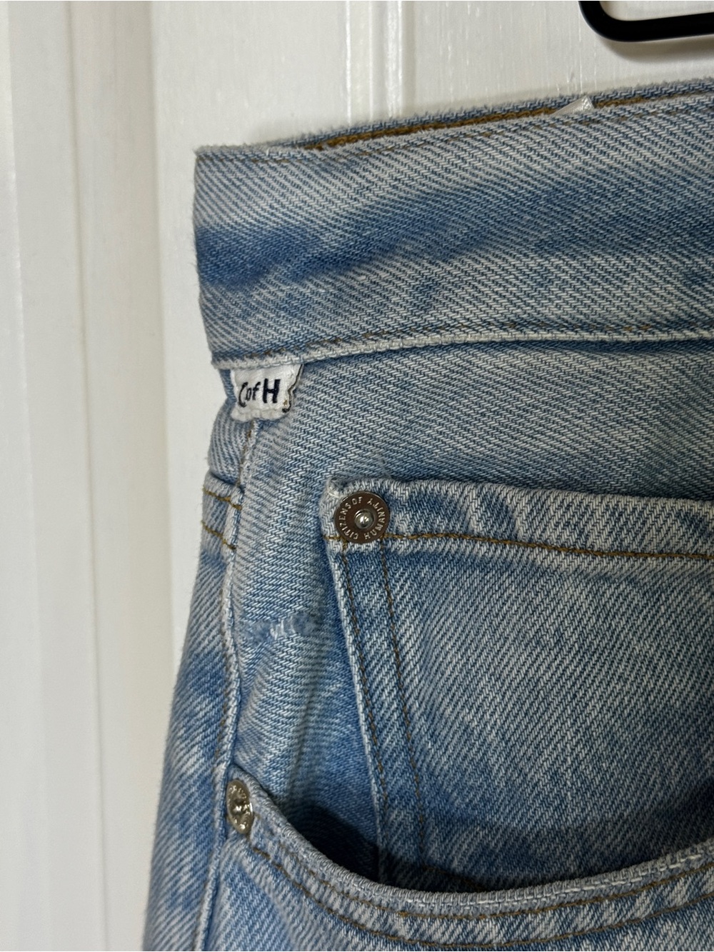 Citizens of Humanity Miro Relaxed Wide Leg Jeans in Damaris HTF Size 33 NWT $260 - Picture 9 of 16